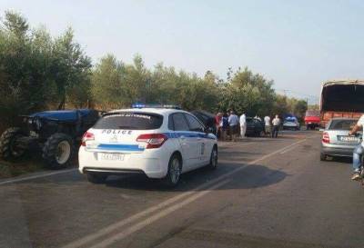 Τροχαίο με 4 αυτοκίνητα έξω από τη Μεσσήνη