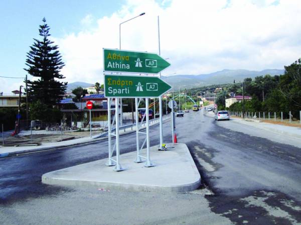 Την επόμενη εβδομάδα παραδίδεται ο περιφερειακός αυτοκινητόδρομος Καλαμάτας