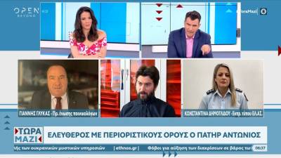 Ελεύθερος με περιοριστικούς όρους ο πατήρ Αντώνιος – Τι λέει ο πρ. ένωσης ποινικολόγων