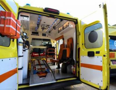 Στην Καλαμάτα με ελικόπτερο για νοσηλεία τραυματίας από φορτηγό πλοίο