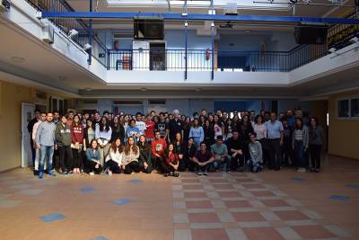 Καλαμάτα: Γοήτευσε μαθητές και κοινό ο ακαδημαϊκός Στ. Κριμιζής