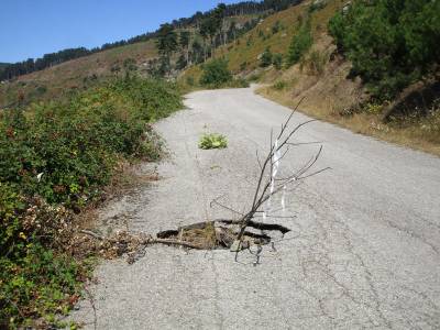 Eγκαταλελειμμένοι δρόμοι στον Ταΰγετο 