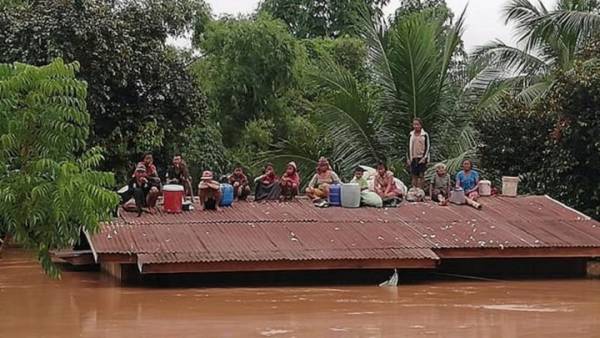Λάος: 26 νεκροί, 131 αγνοούμενοι από την κατάρρευση υδροηλεκτρικού φράγματος