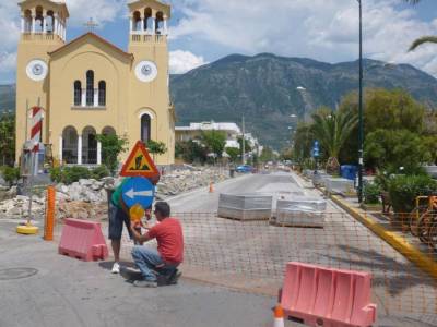 Πρόταση του τεχνικού κόσμου της Καλαμάτας για πεζοδρόμηση της Ναυαρίνου