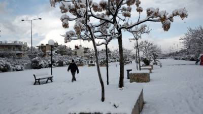 Νέο κύμα χιονοπτώσεων από απόψε, σύμφωνα με το meteo του Αστεροσκοπείου (βίντεο)