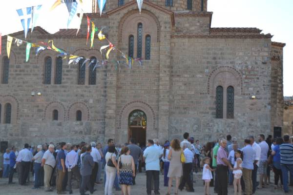 Παραδόθηκε στο κοινό ο ναός της Μεταμόρφωσης 