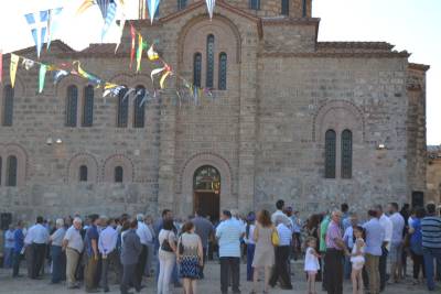 Παραδόθηκε στο κοινό ο ναός της Μεταμόρφωσης