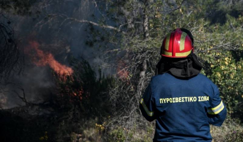 Οριοθετημένη η πυρκαγιά στην Ανάβυσσο - Όλοι οι κάτοικοι στα σπίτια τους