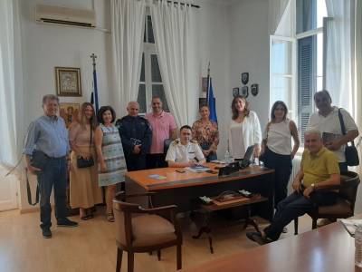 Επισκέψεις Τζαμουράνη σε υπηρεσίες της Καλαμάτας