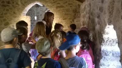 Μαθητές από την Καλαμάτα σε Ανδρομονάστηρο και Κάστρο Ανδρούσας