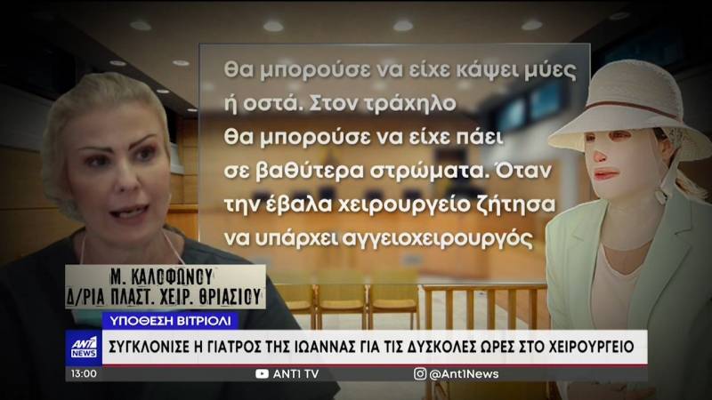 Επίθεση με βιτριόλι: «Έπρεπε να εξουδετερώσουμε τη θερμοκρασία που ξεπερνούσε τους 400 βαθμούς Κελσίου», τονίζει γιατρός (Βίντεο)