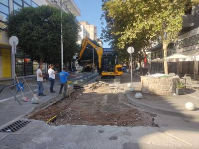 Ξεκίνησε η ανάπλαση στη Σιδηροδρομικού Σταθμού