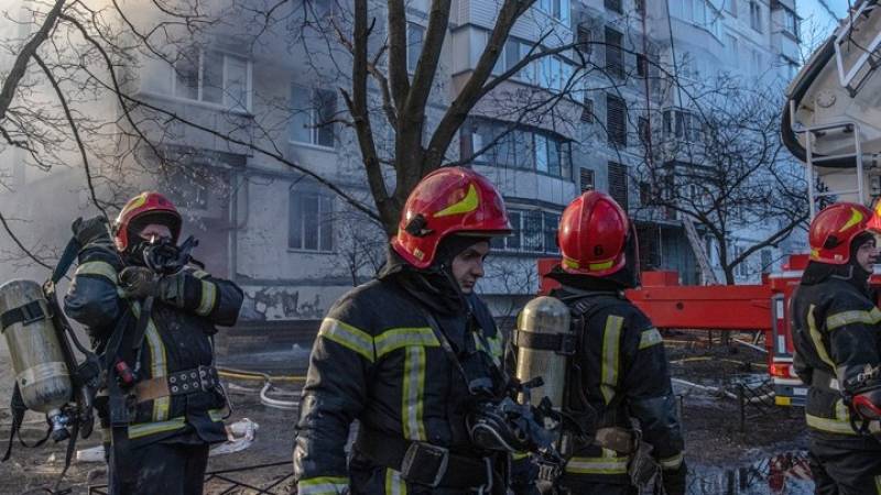 Βομβαρδίστηκαν υποδομές καίριας σημασίας στην περιφέρεια του Κιέβου