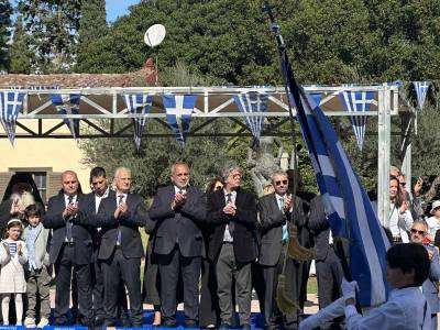 Πτωχός για την 28η Οκτωβρίου στο Ναύπλιο: "Η ευθύνη μας απέναντι στην ιστορία και στις επόμενες γενιές" (φωτογραφίες)