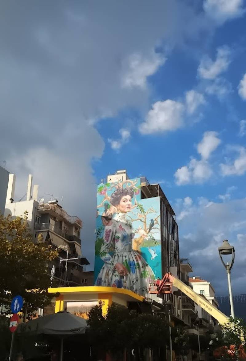 Η τοιχογραφία που δίχασε την Καλαμάτα