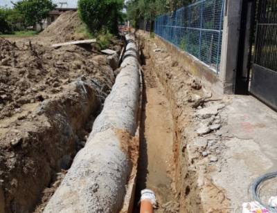 Διακοπή κυκλοφορίας δίπλα στον ποταμό Αρι