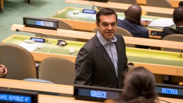 Στη Γενική Συνέλευση του ΟΗΕ θα μιλήσει σήμερα ο Αλ. Τσίπρας