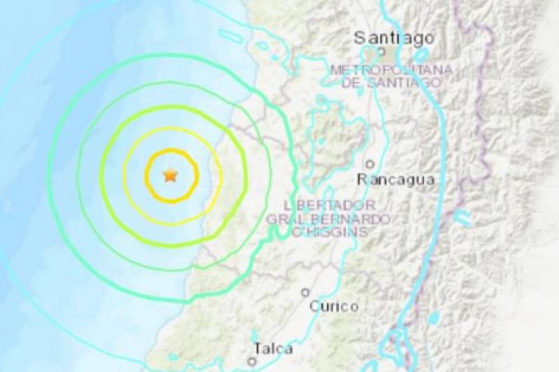 Ισχυρός σεισμός 6,8 Ρίχτερ στη Χιλή (Βίντεο)