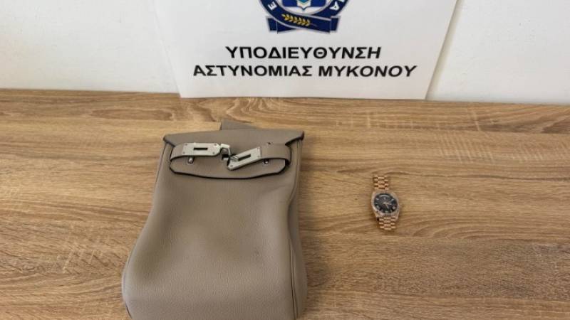 Μύκονος: Εξιχνιάστηκε υπόθεση υπεξαίρεσης αντικειμένων αξίας 75.000 ευρώ - Συνελήφθη 35χρονος