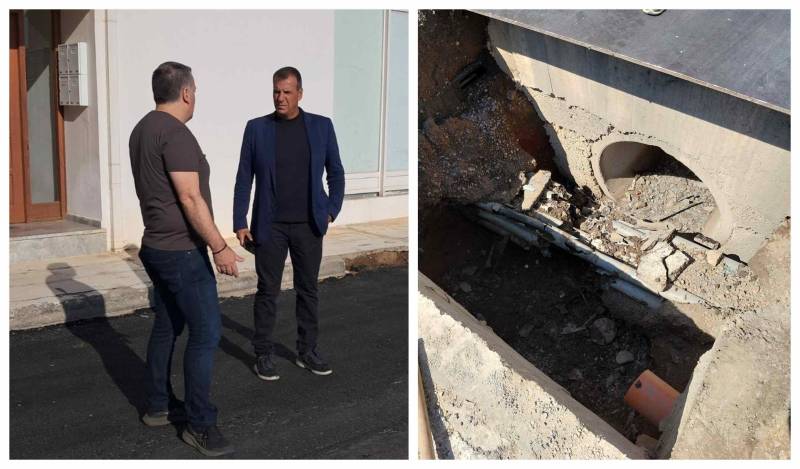 Σπάρτη: Επίσκεψη Βακαλόπουλου σε έργα υποδομών και θωράκισης της πόλης από πλημμύρες