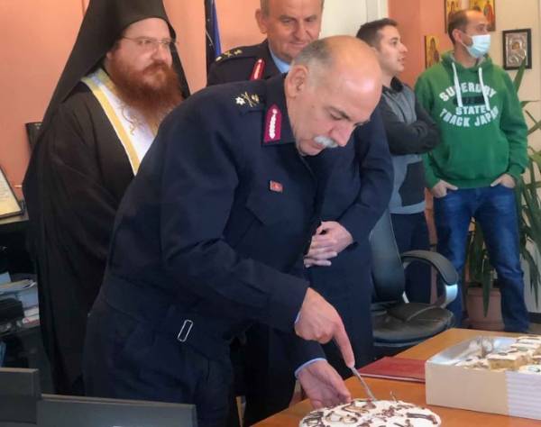 Εκοψε πίτα η Γενική Περιφερειακή Αστυνομική Διεύθυνση Πελοποννήσου