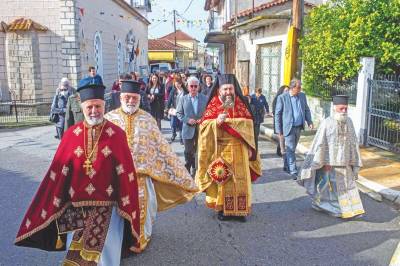 Ο εορτασμός της Αγίας Βαρβάρας στην Καλαμάτα