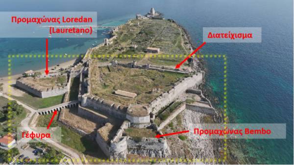 ΥΠΠΟ: Δρομολογούνται έργα προστασίας και αποκατάστασης του Κάστρου της Μεθώνης