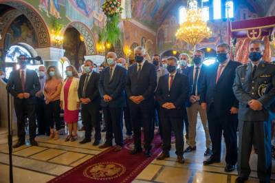 Την πολιούχο της Παναγία Μυρτιδιώτισσα γιόρτασε σήμερα η Πύλος