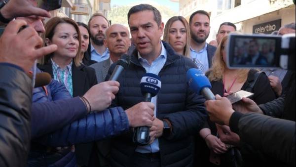 Τσίπρας: Προϋπόθεση της πολιτικής αλλαγής είναι η νίκη του ΣΥΡΙΖΑ στις εκλογές