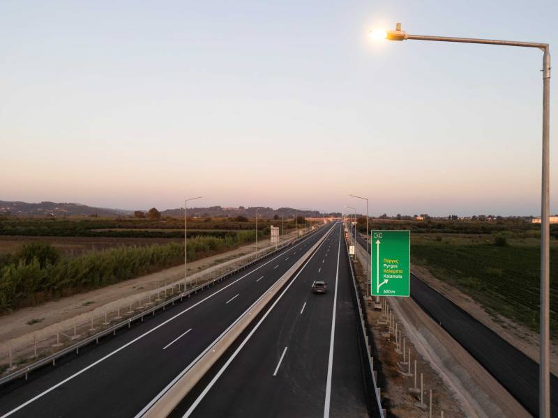 6.000 οχήματα καθημερινά στην Πατρών-Πύργου προς Κάτω Αχαΐα