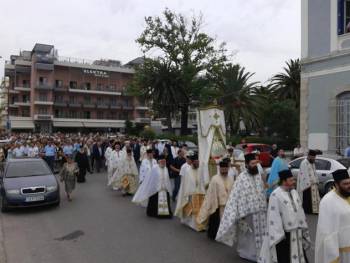 Με λαμπρότητα τιμήθηκε η γιορτή της Αναλήψεως στην Καλαμάτα