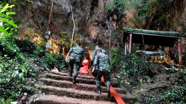 Ταϊλάνδη: Συνεχίζονται οι έρευνες για τον εντοπισμό των εγκλωβισμένων παιδιών σε σπηλιά