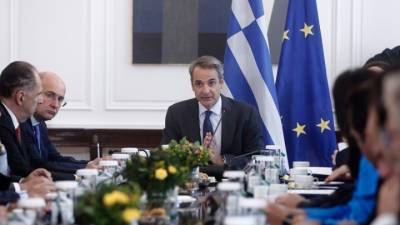 Συνεδρίαση του υπουργικού συμβουλίου υπό τον πρωθυπουργό