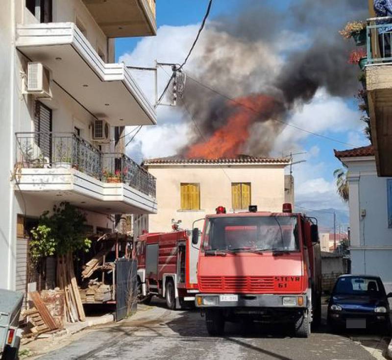 Μεσσήνη: Εκληση για βοήθεια σε οικογένεια, που το σπίτι της καταστράφηκε από φωτιά