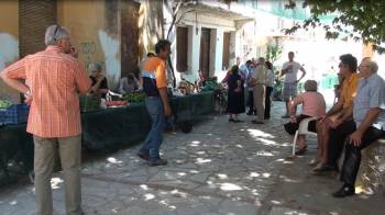 Παζάρι με τοπικά προϊόντα έγινε στην Αρτεμισία