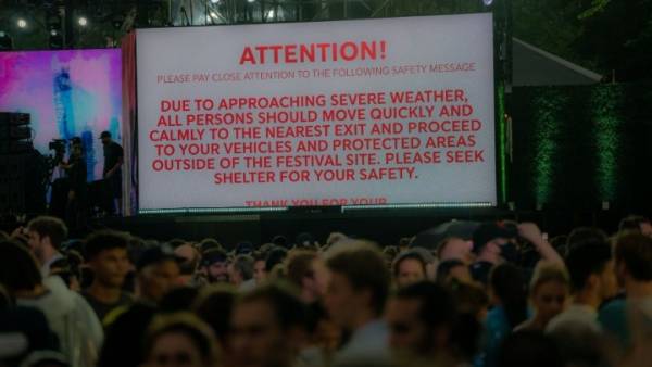 Διακόπηκε συναυλία στη Νέα Υόρκη λόγω του κυκλώνα Χένρι