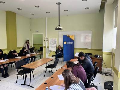 Ο Αριστόδημος Μαρούλης στον τελικό της Οικονομικής Ολυμπιάδας