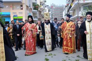 Η εικόνα του Βουλκάνου στην Αγία Αικατερίνη (βίντεο και φωτογραφίες)