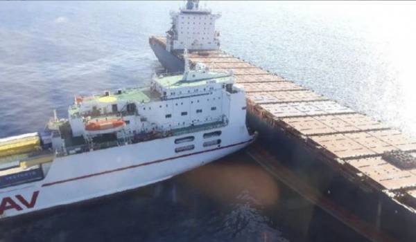 Μεγάλη διαρροή καυσίμων μετά τη σύγκρουση τυνησιακού και κυπριακού πλοίου ανοικτά της Κορσικής