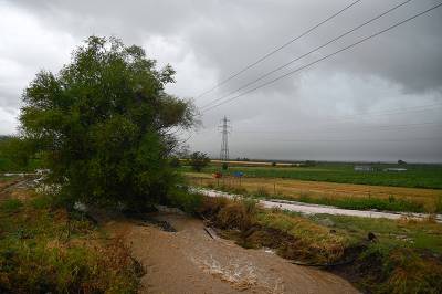Κακοκαιρία Daniel: Λιμνοθάλασσα ολόκληρες γειτονιές στην πόλη των Τρικάλων