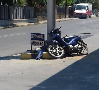 Καλαμάτα: Τροχαίο με εγκατάλειψη στην οδό Λακωνικής