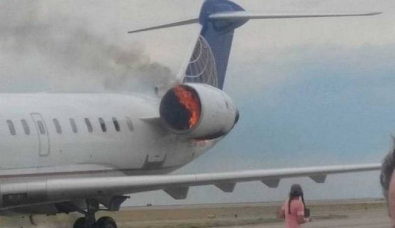 Συναγερμός στο αεροδρόμιο &quot;Ν. Καζαντζάκης&quot; από φωτιά σε κινητήρα αεροπλάνου