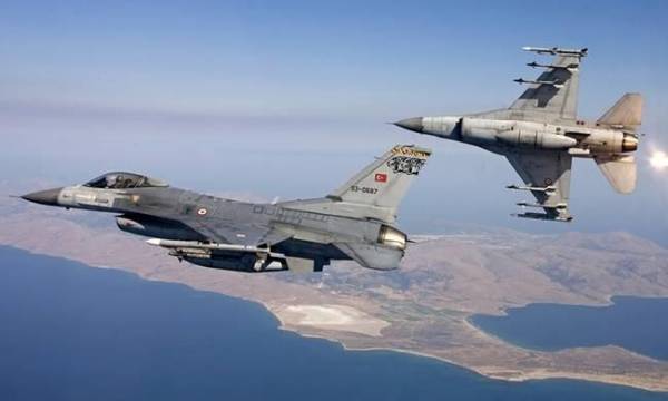Υπερπτήσεις τουρκικών F-16 πάνω από το Φαρμακονήσι