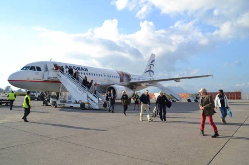 Διπλασιάστηκε η επιβατική κίνηση διεθνών πτήσεων το 2021 στο αεροδρόμιο Καλαμάτας