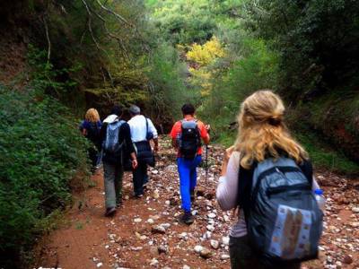 Στο φαράγγι Αλογοθέτη ο Ορειβατικός Καλαμάτας