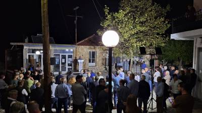 Ομιλία Καρβέλα στο Βλαχόπουλο