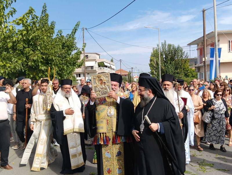Με κατάνυξη η υποδοχή της εικόνας της Παναγίας Βουλκανιώτισσας στη Μεσσήνη