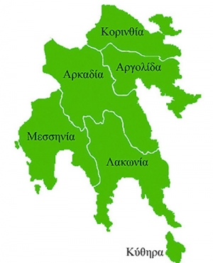 Η κατανομή των εδρών στους νομούς της Περιφέρειας