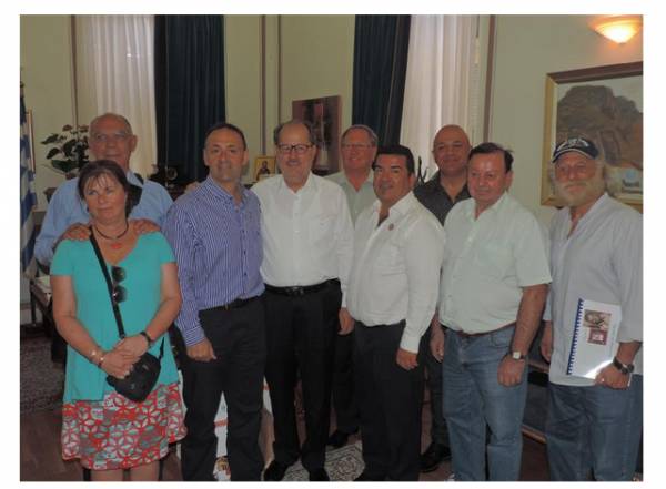 Αυστραλοί βουλευτές στο Δημαρχείο Καλαμάτας