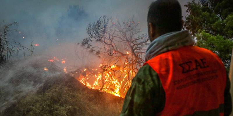 Πολύ υψηλός κίνδυνος πυρκαγιάς το Σάββατο - Ποιες περιοχές είναι στο «κόκκινο»